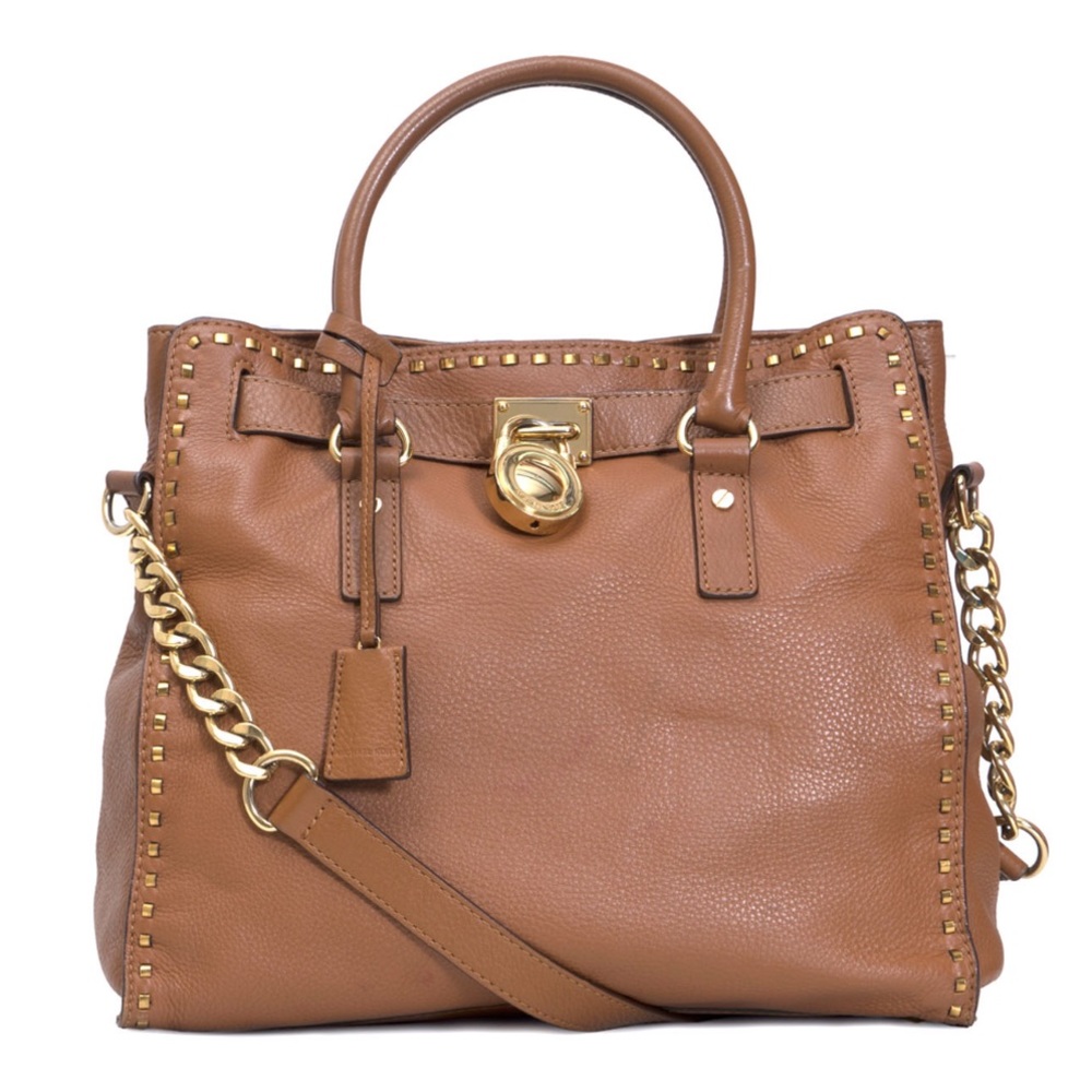 *MICHAEL KORS* Large Hamilton Whipstitch Tote